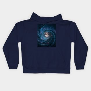 Eye of the Galaxy Kids Hoodie